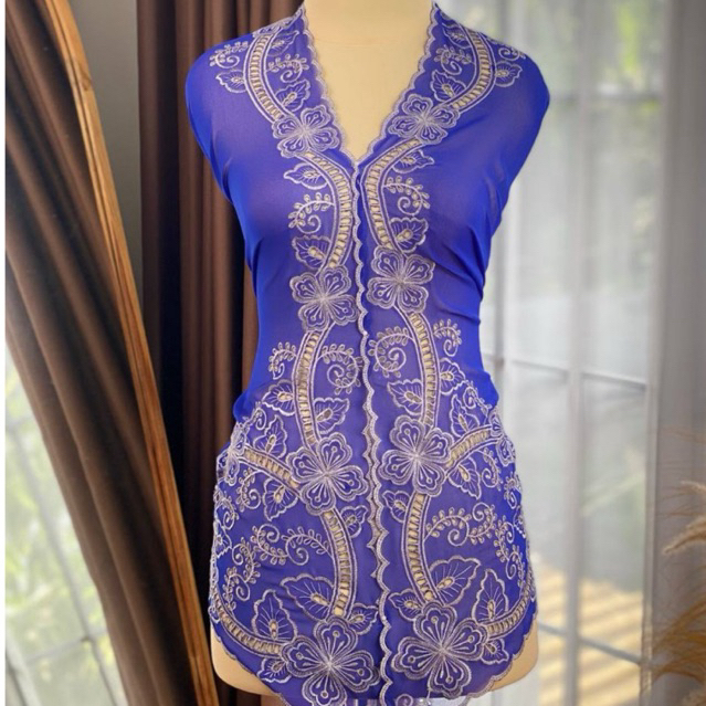 KEBAYA SIFON BORDIR KHAS BALI MOTIF ULUWATU
