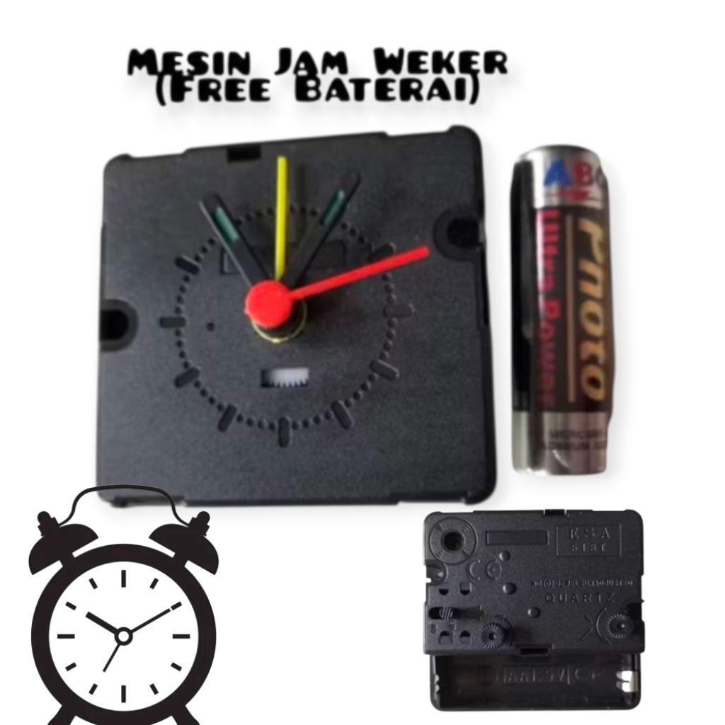 Mesin Jam Weker Alarm