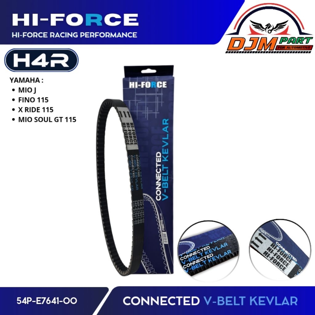 H4R HI-FORCE Vanbelt V-Belt Kevlar Mio J Fino 115 Xride 115 Soul GT 115 54P Original