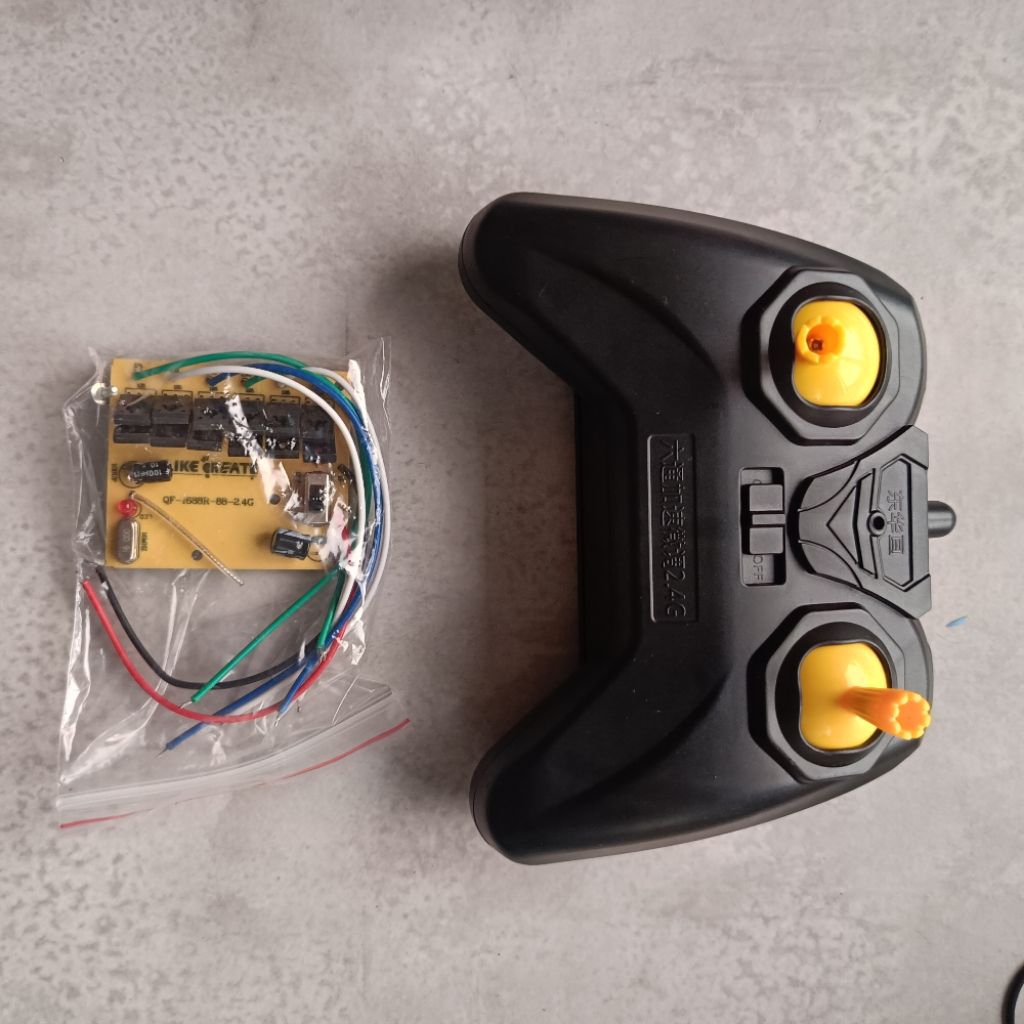 MODUL PCB RC BOAT 4CHANNEL 2.4GHZ JARAK JAUH