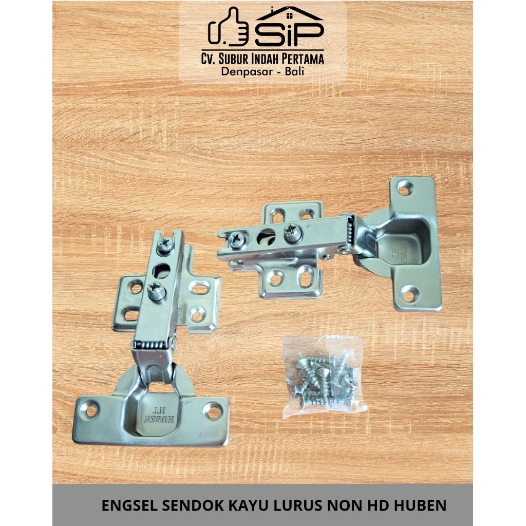 ENGSEL SENDOK KAYU LURUS NON HD HUBEN/ENGSEL PINTU LEMARI