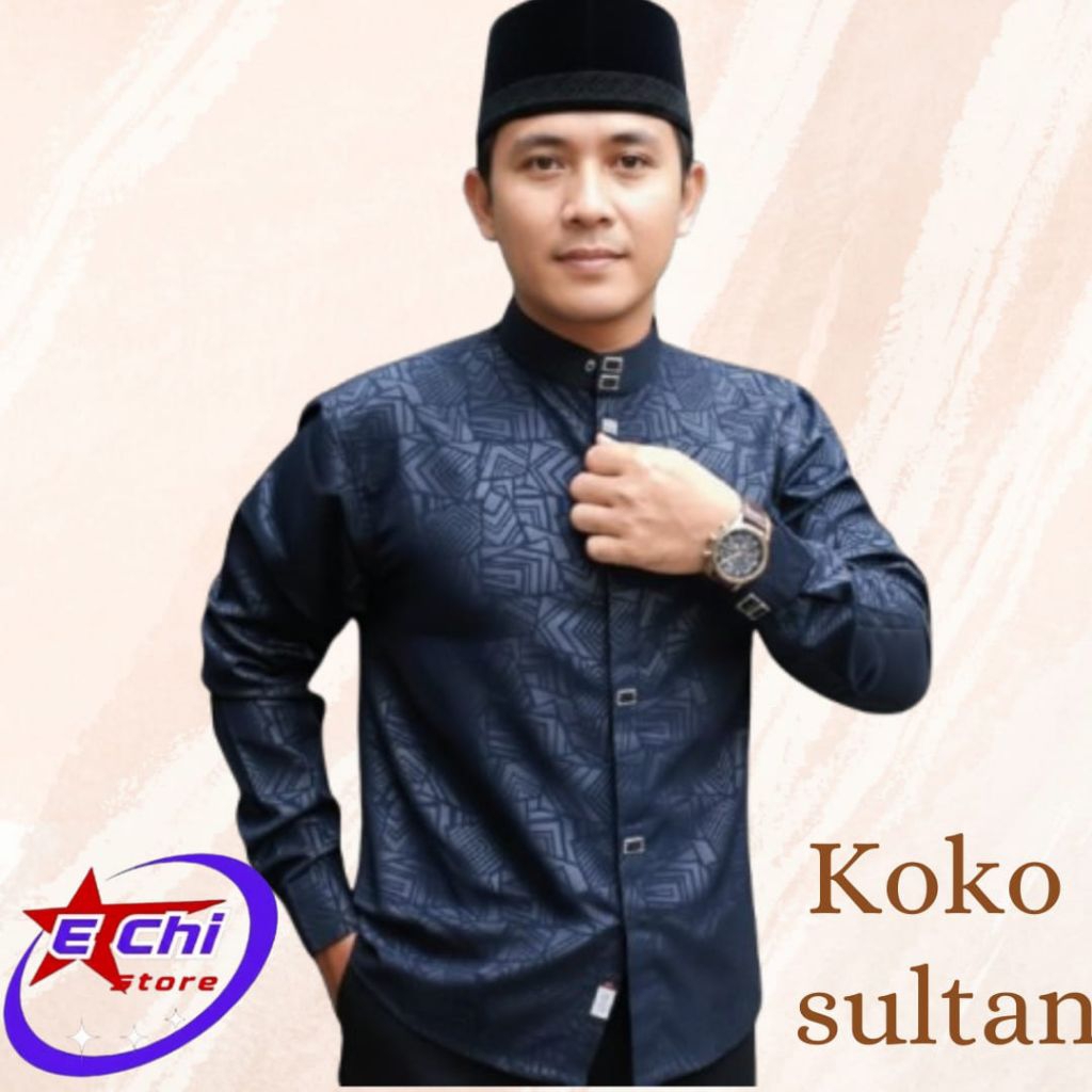 Koko sultan embos lengan panjang