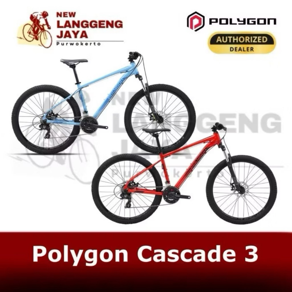 Polygon sepeda MTB Cascade 3 CA 27.5”