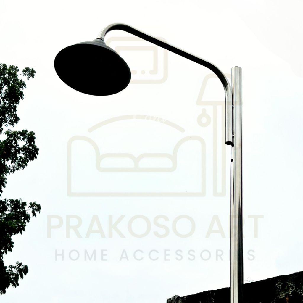 Tiang lampu halaman / Tiang lampu jalan / Tiang lampu stainless