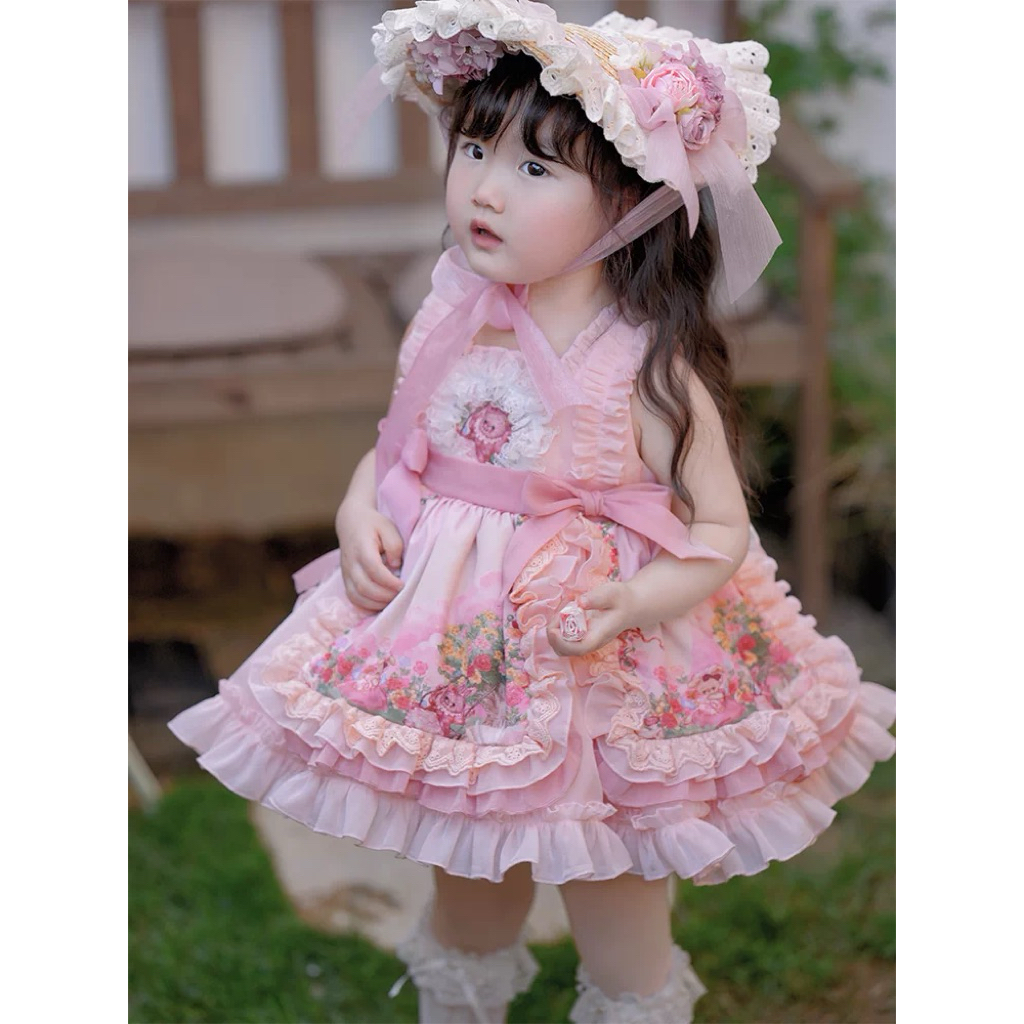 Dress Lolita Anak-anak (CS009) | Baju Anak Perempuan | Dress Lolita | Dress Anak-anak | Dress Pesta 