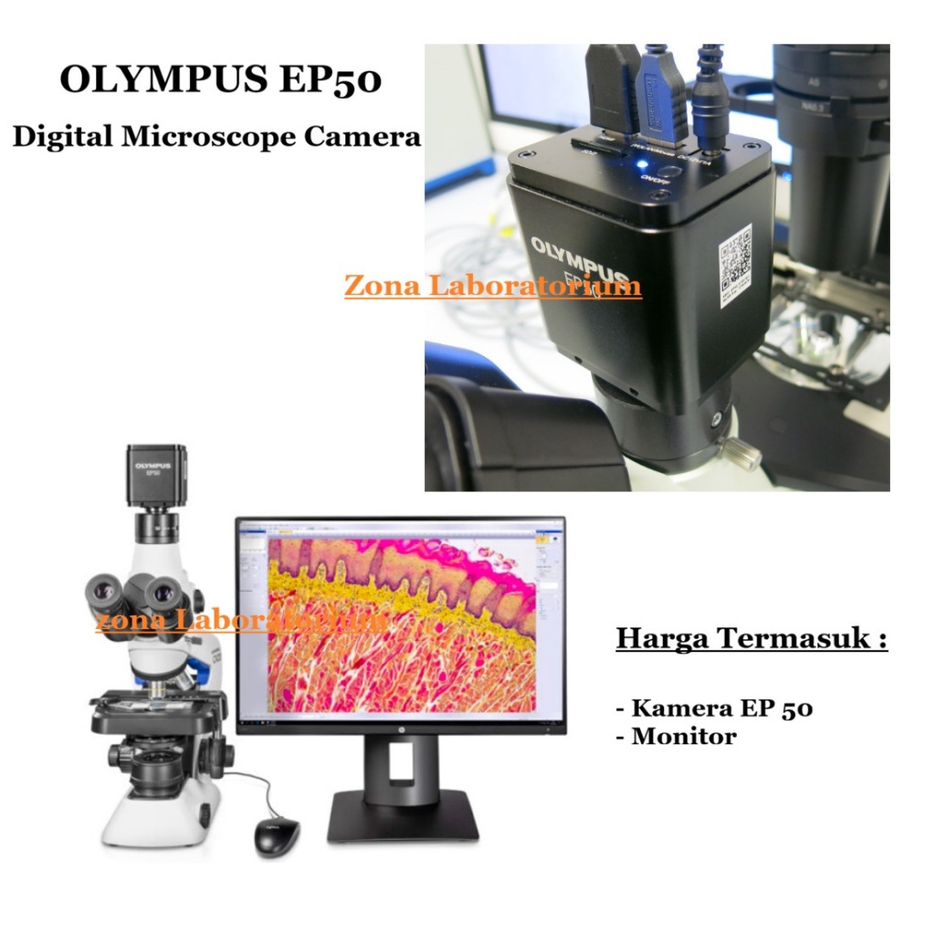 Digital Microscope Camera EP50 OLYMPUS Set - Kamera EP 50 Olympus