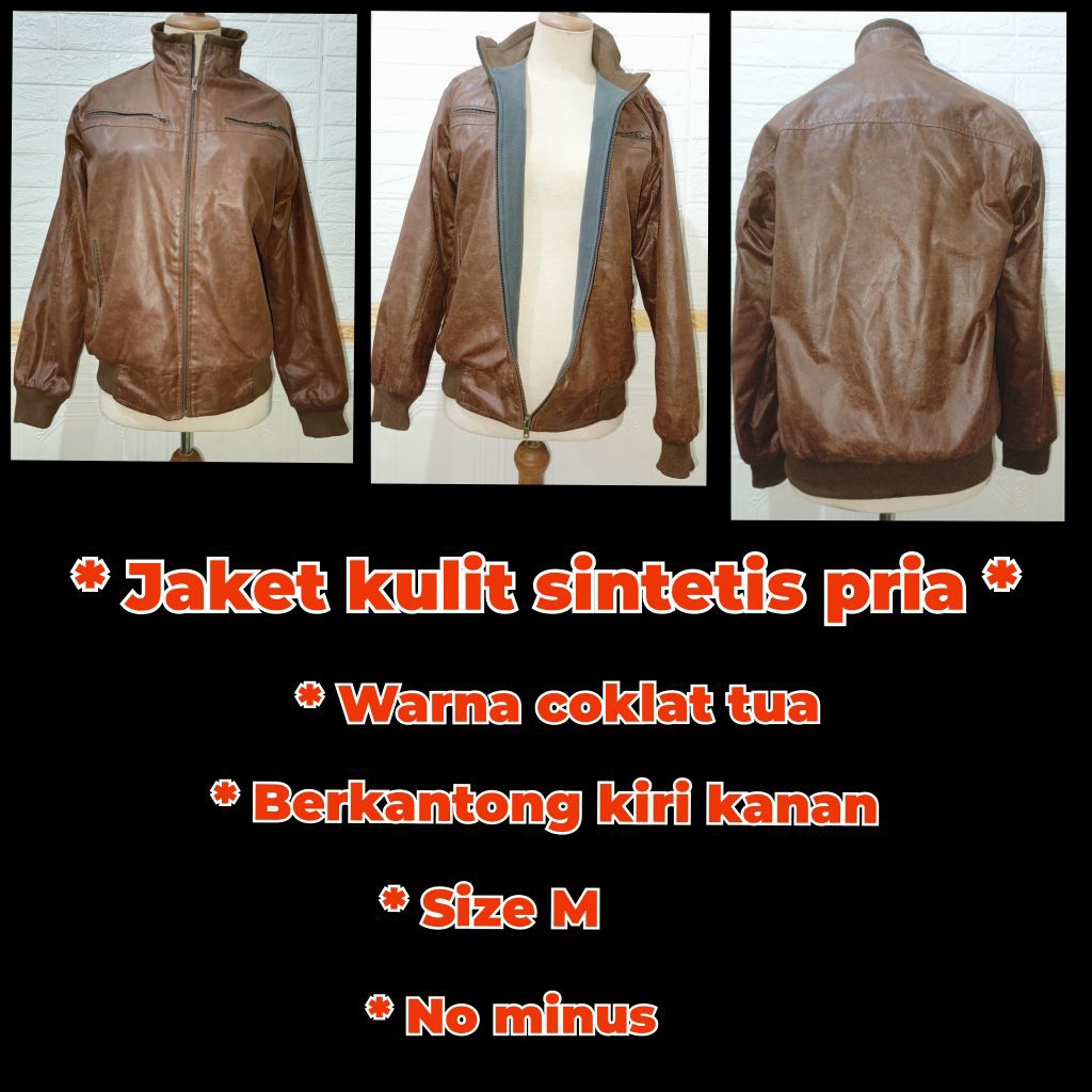 preloved jaket pria