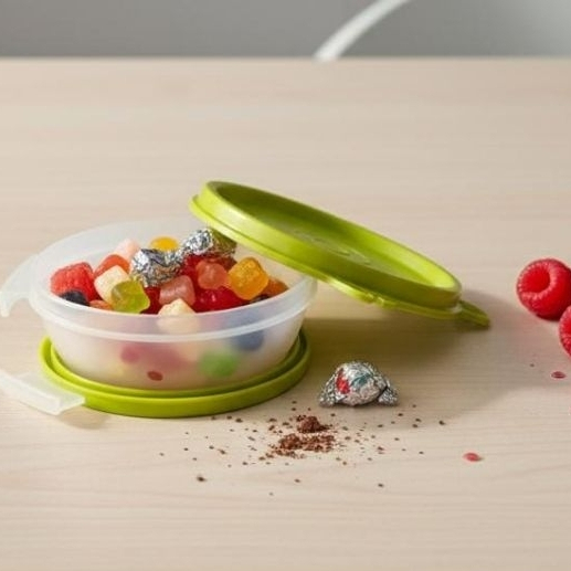 TUPPERWARE CLIP ON BOWL/SMALL ROUND CONTAINER/TEMPAT BULAT KECIL/TEMPAT SAMBAL
