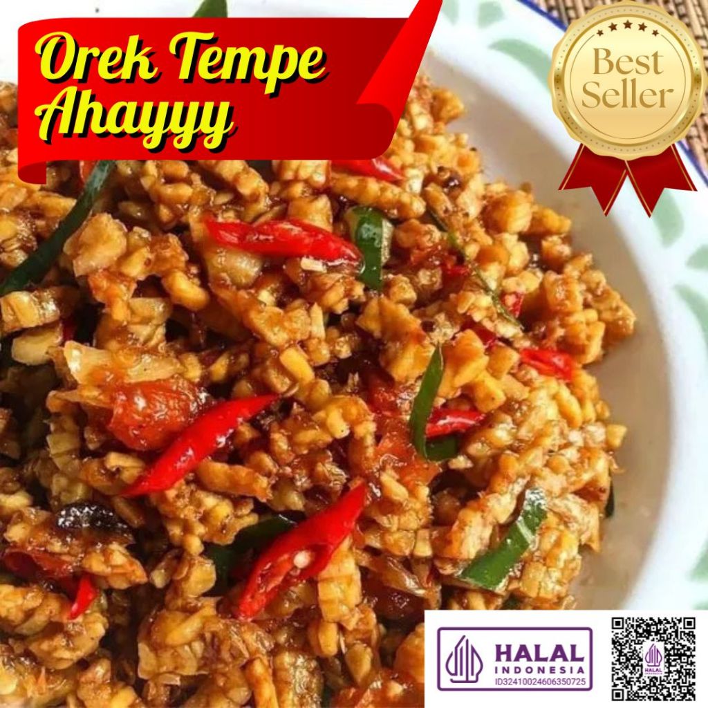 100gr Tempe Orek/ Kering Tempe/ Tempe Kering/KERING TEMPE PEDAS MANIS/TEMPE OREK TERI KACANG/OREK TE