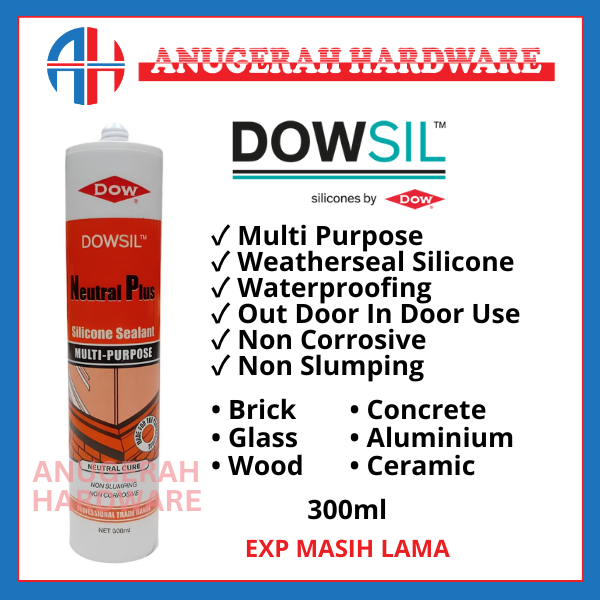 Dowsil Netral Plus Silicone Sealant Dowsil Lem Dowsil Neutral Plus