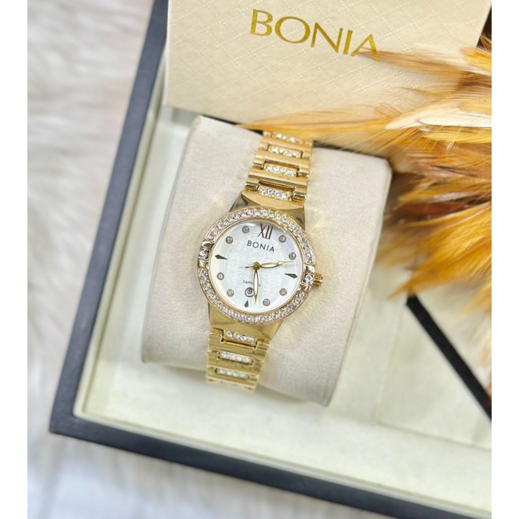Jam Tangan Wanita Bonia Rantai Besi