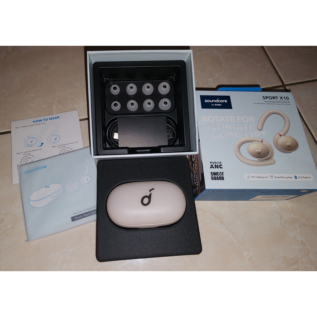 (Preloved) Earphone TWS Soundcore Sport X10 - A3961