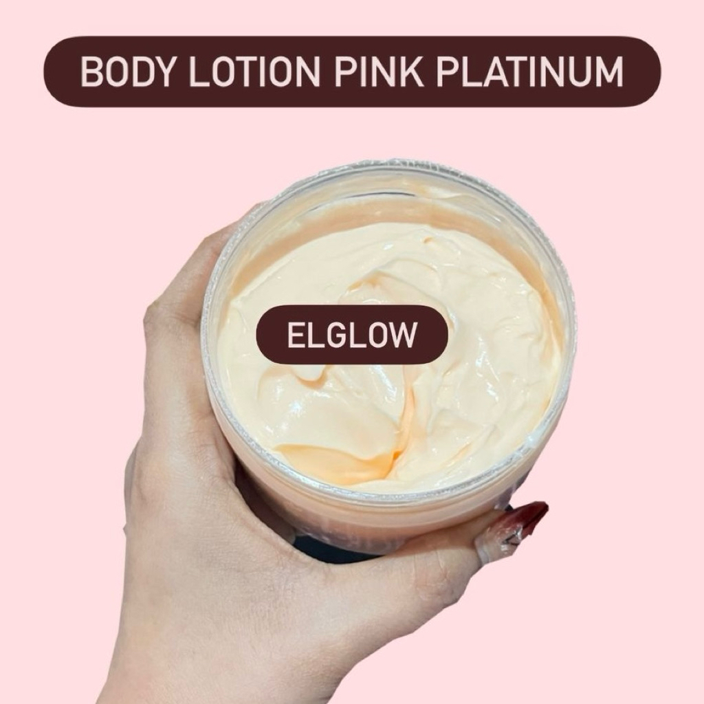 BODY LOTION PINK PLATINUM by.elglow [PROMO LAUNCHING]