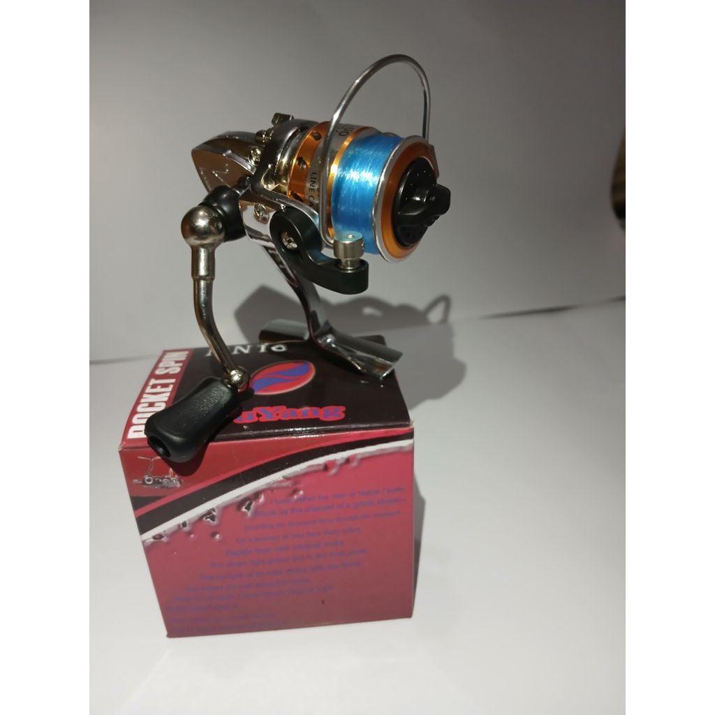 Reel Mini MN100 Full metal ada senarnya