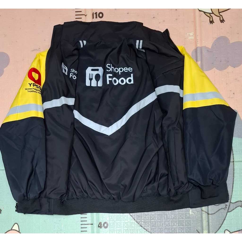 JAKET MAXIM ORI SOPI HITAM BORDIR ANTI AIR TERBARU 2026