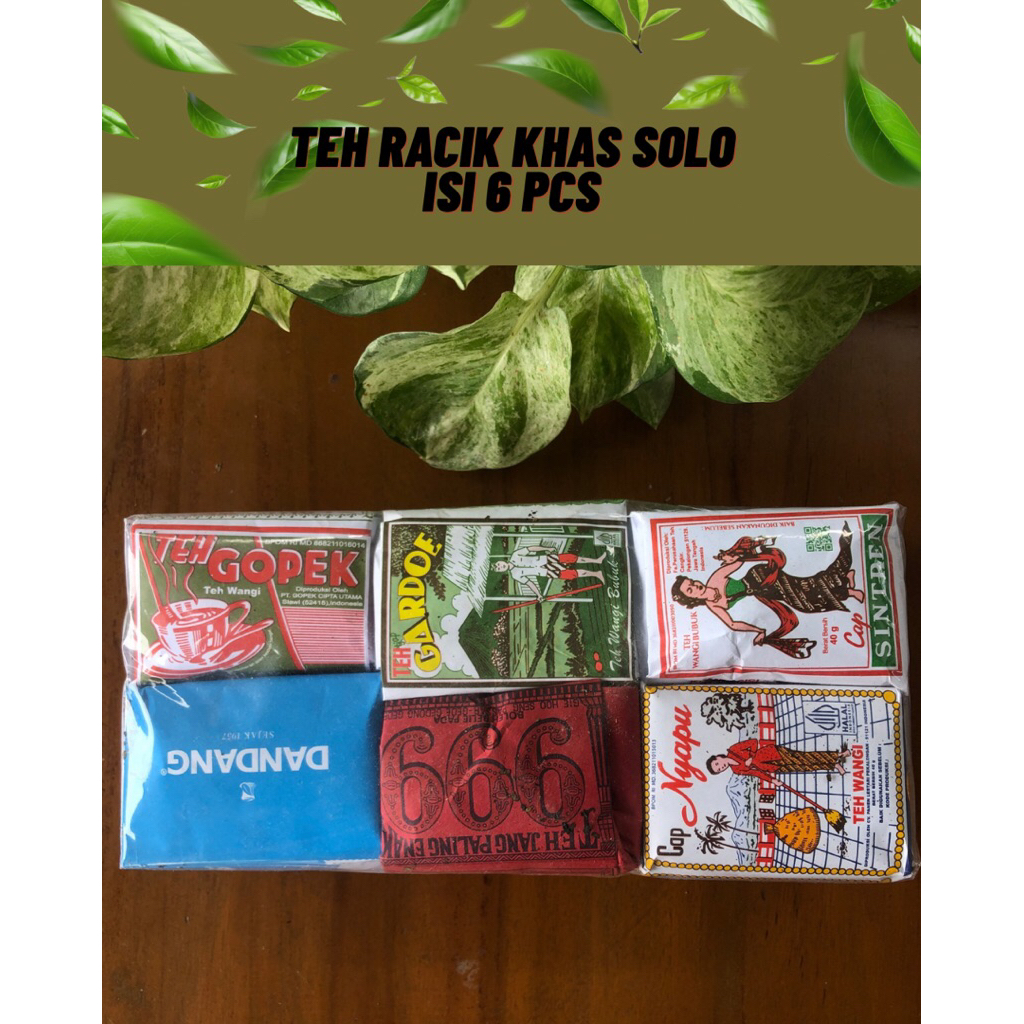 PAKET TEH RACIK SOLO / MIX TEH SOLO / TEH TUBRUK SOLO