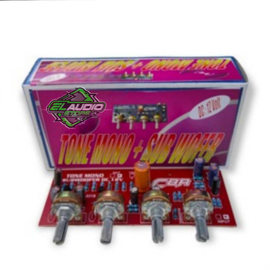 Tone Control Mono Subwoofer DC CBR