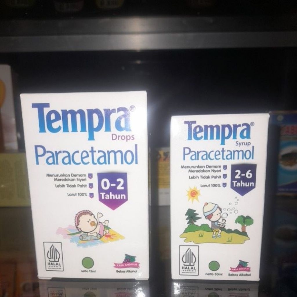 Tempra drop, Tempra Syrup
