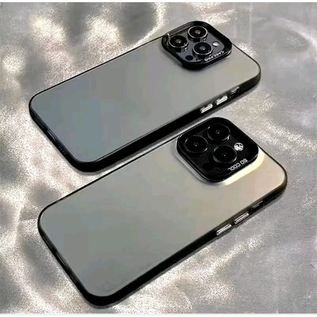 SoftCase Casing Imd Full Black VIVO Y12/Y15/Y17 Silikon Hybrid Hologram Pelindung Belakang HP