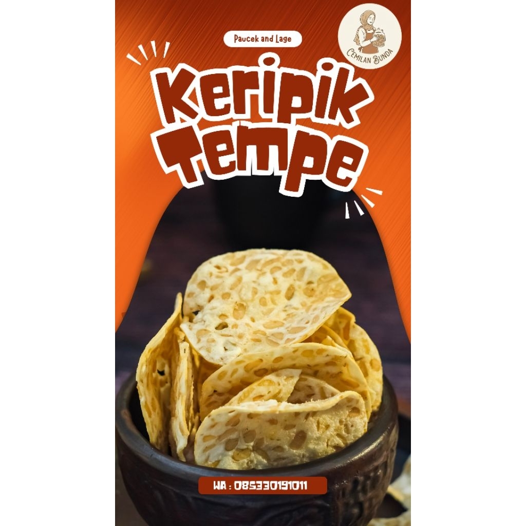 Keripik tempe 250 gram