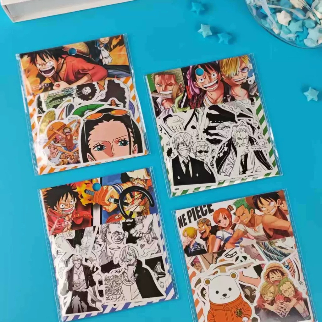 STICKER ONE PIECE / STICKER LUFFY DIY / STICKER 1 PACK ONE PIECE