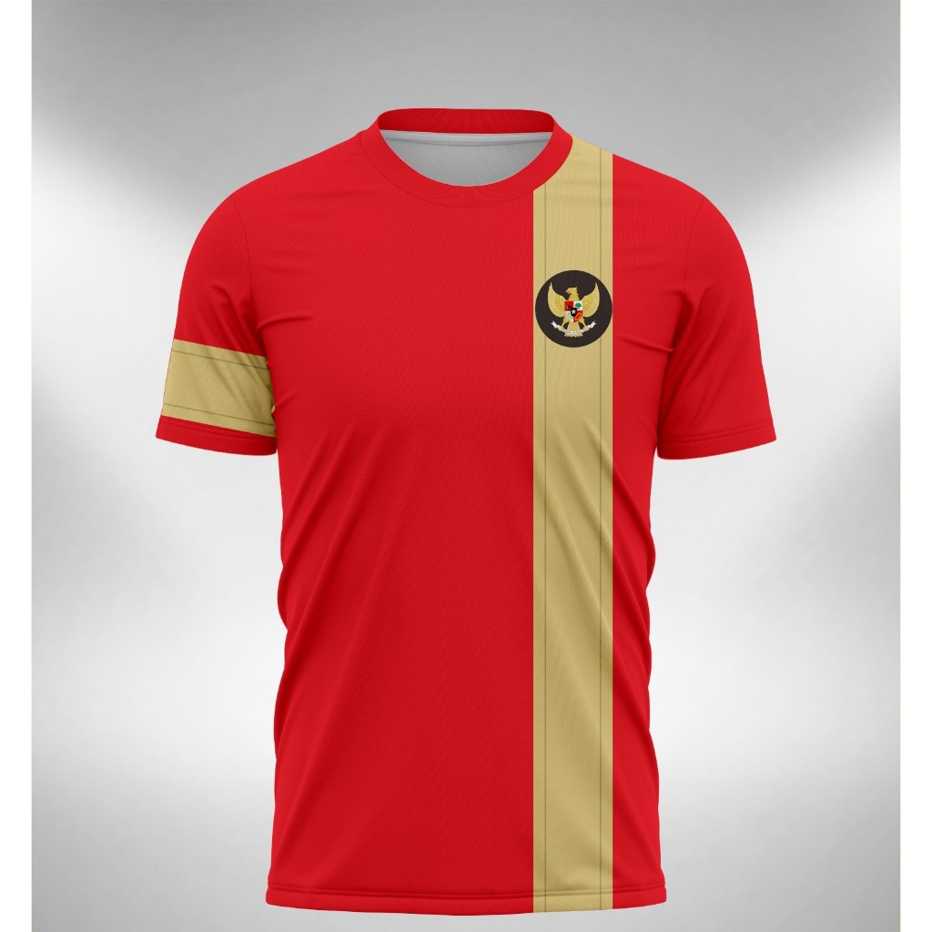 Jersey Timnas Indonesia 2012 Fantasy Red Gold