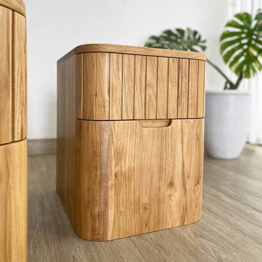 Nakas Meja Kamar Tidur Minimalis jati