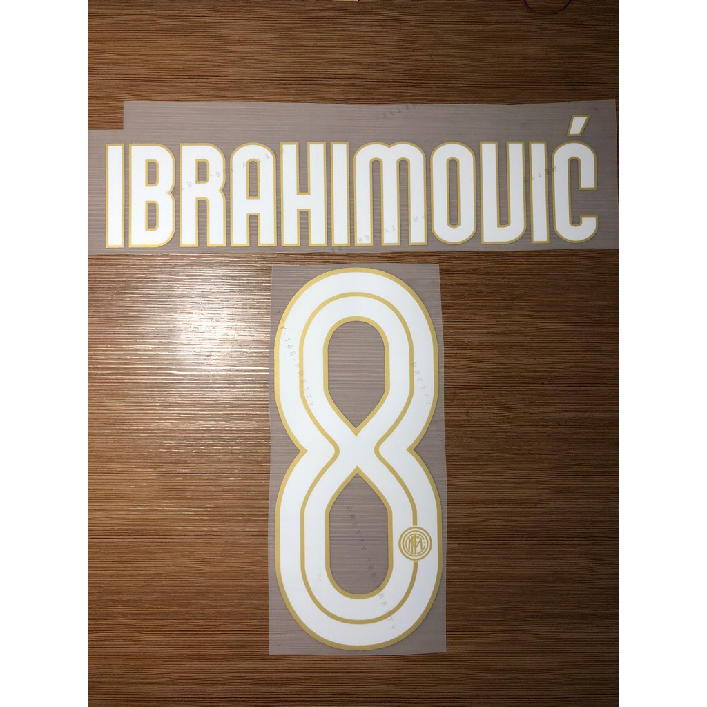 NAMESET IBRAHIMOVIC INTER HOME 2007-2008