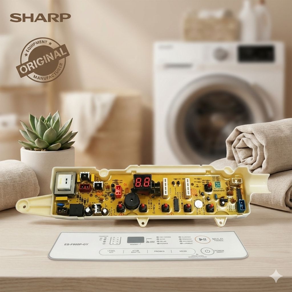 MODUL MESIN CUCI SHARP MODUL PCB MESIN CUCI SHARP ESF950 ESF950PGY ES-F950P-GY