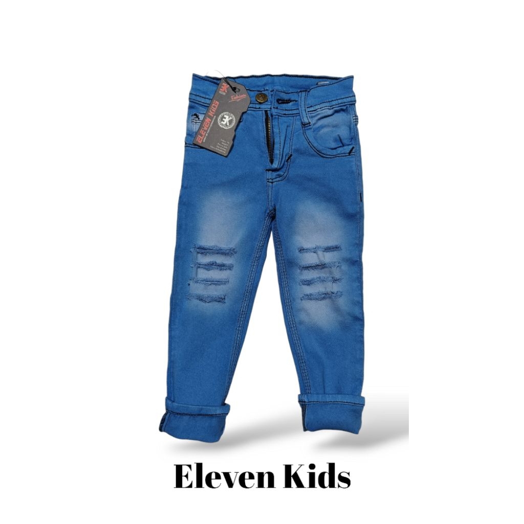 Celana Panjang Jeans Anak TRIKIDZONE | Soft Jeans Stretch Tidak Kaku