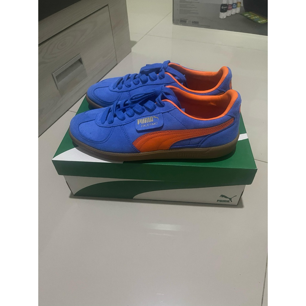 Sneakers Puma Palermo Hyperlink Blue Flame Second Original 100% | EUR 43 (28cm)