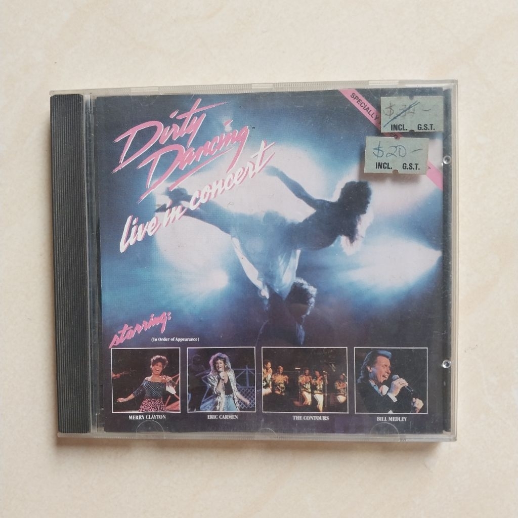 CD DAN KASET DIRTY DANCING