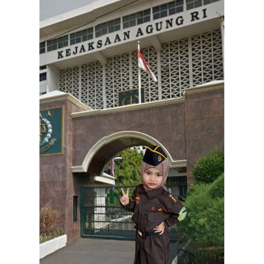 Baju Profesi jaksa cilik kejaksaan anak