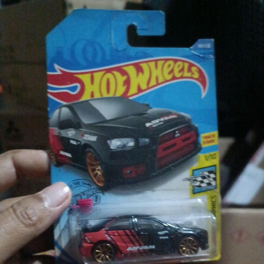 Hot wheels 2008 Lancer Evolution advan