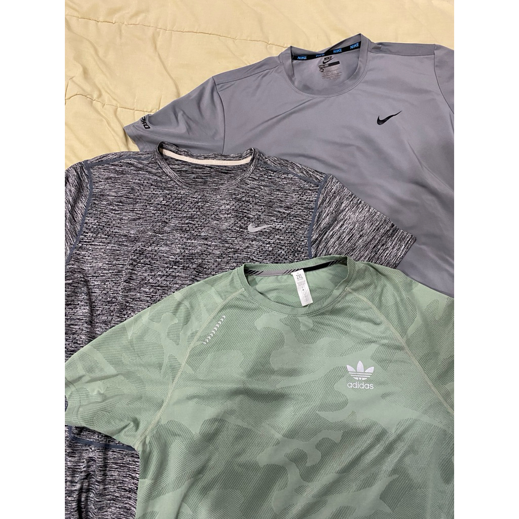 Kaos Olaharaga Pria Branded Preloved