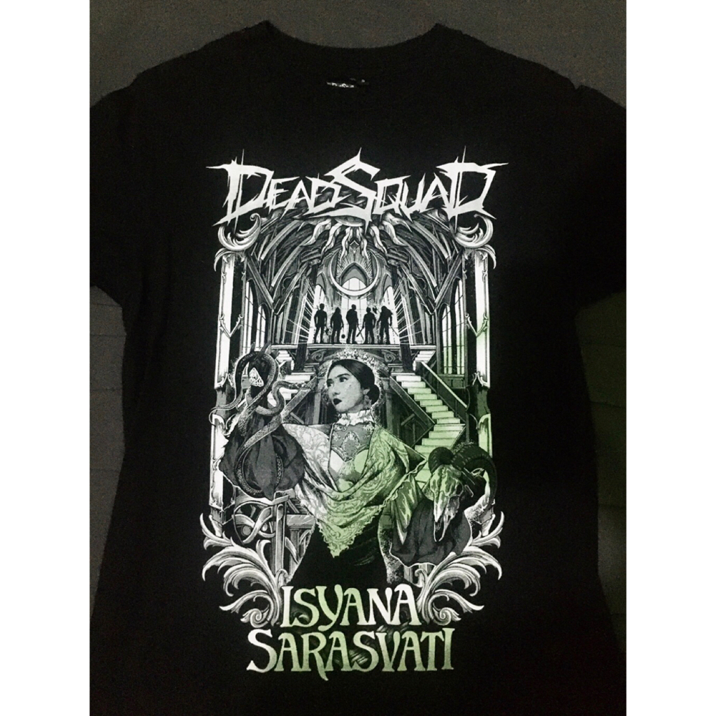 T-shirt Band Deadsquad x Isyana Sarasvati (Original)