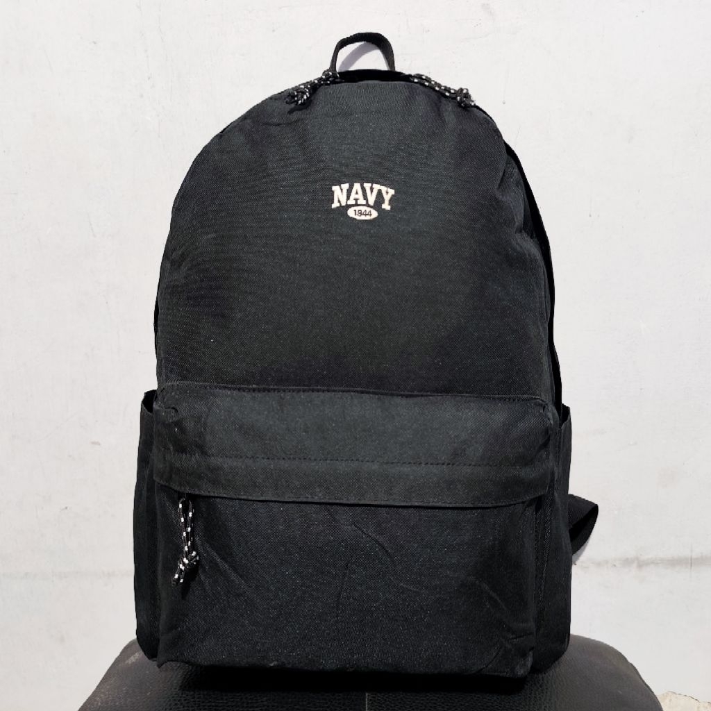 Navy Backpack / Ransel Navy by shoopen