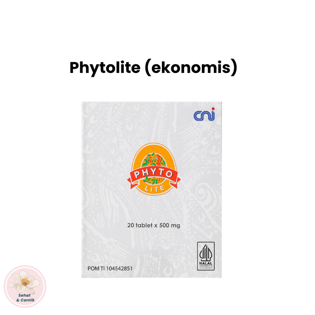 CNI Phyto Lite 20 Tablet – Suplemen Herbal Daya Konsentrasi & Fokus Anak – Exp Juli 2027