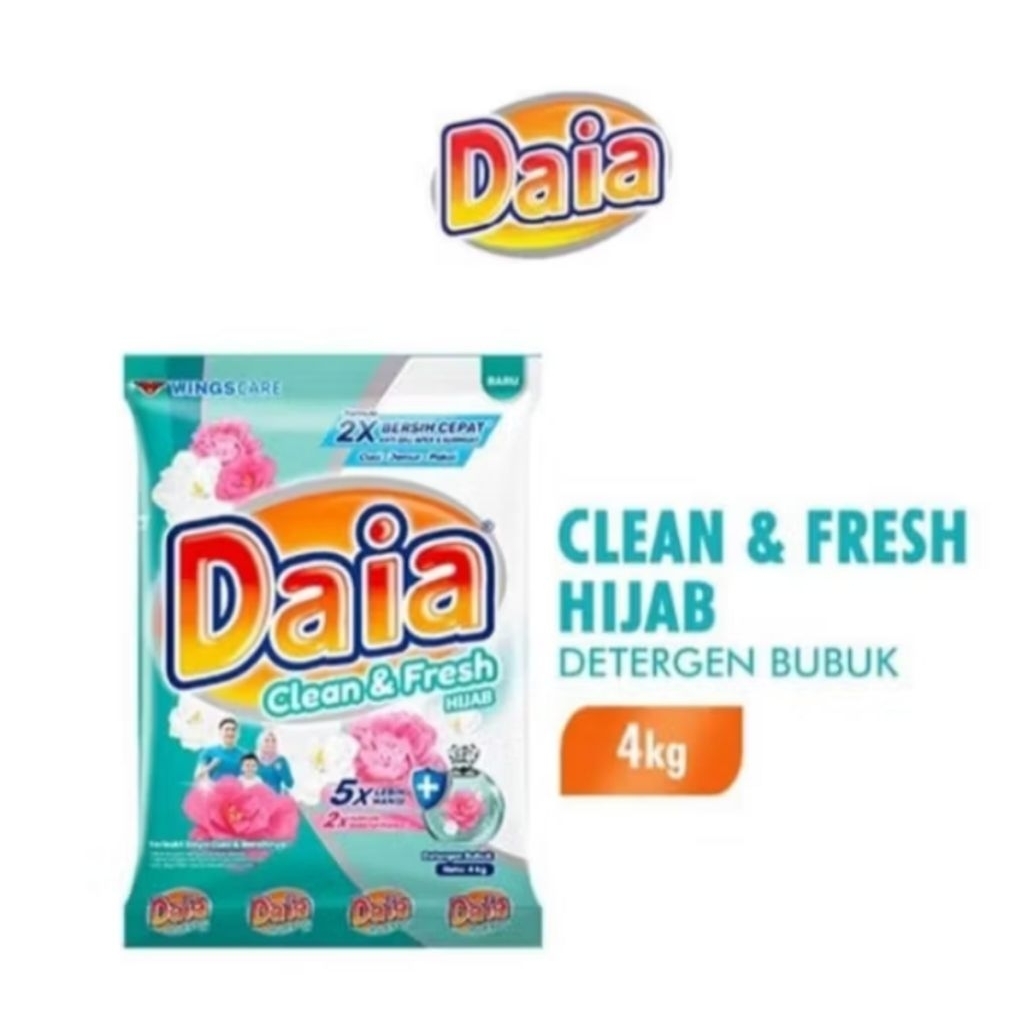 DAIA CLEAN & FRESH HIJAB 4KG
