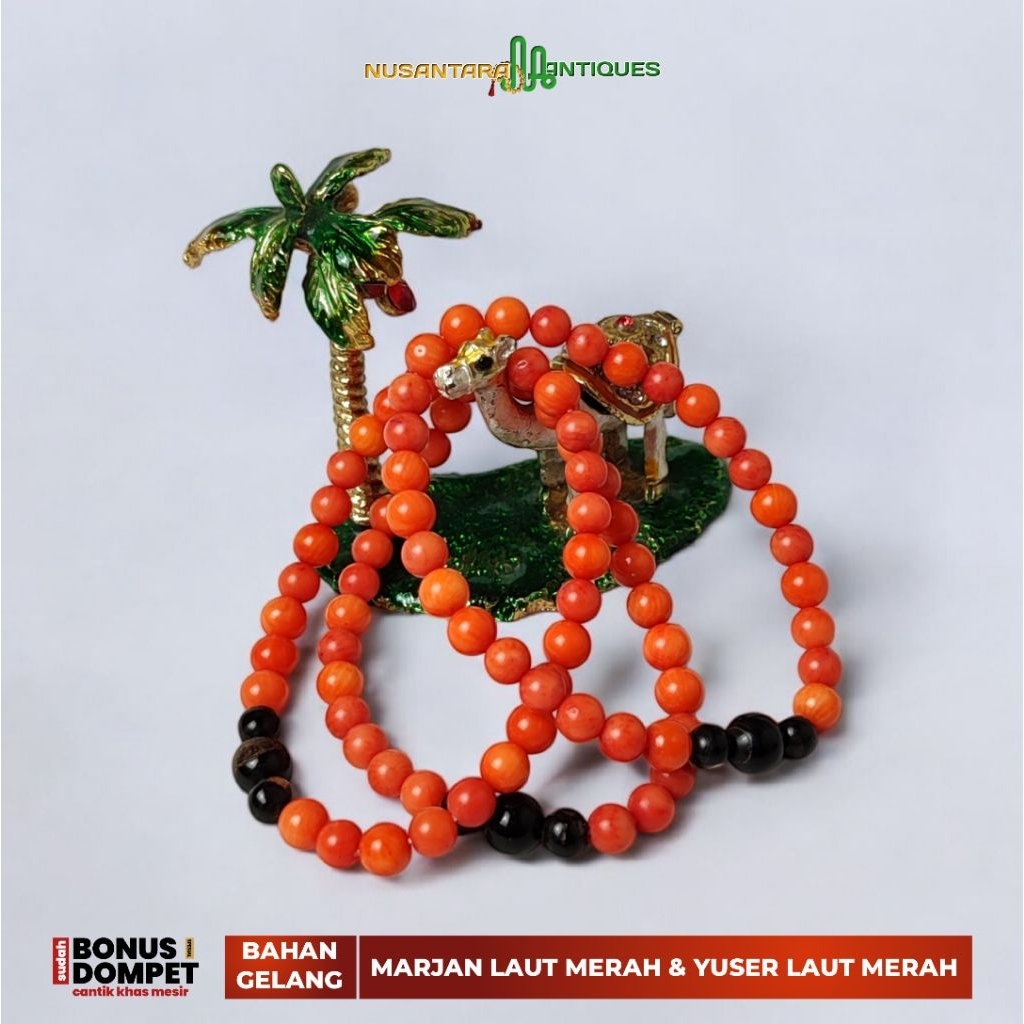 Gelang Marjan Laut Merah Mix Yuser Laut Merah