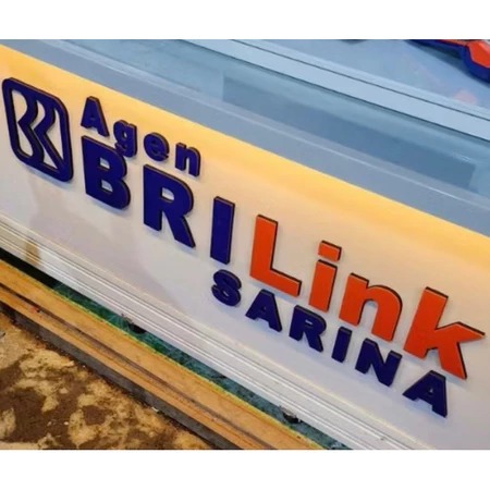 HURUF TIMBUL CUSTOM - Huruf Akrilik custom Custom Nama Toko - Custom Nama Instansi - Custom Nama Sek