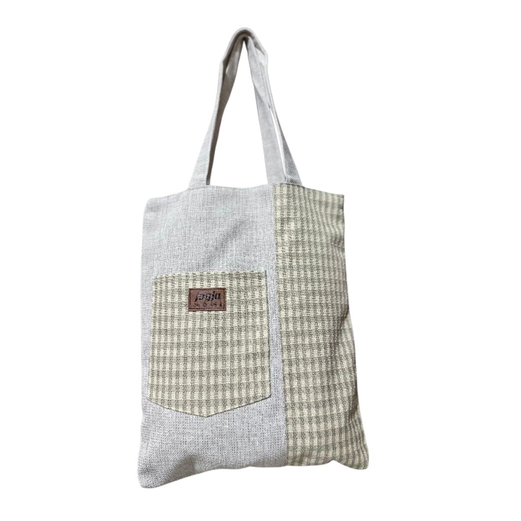 Tas totebag goni jogja kombinasi