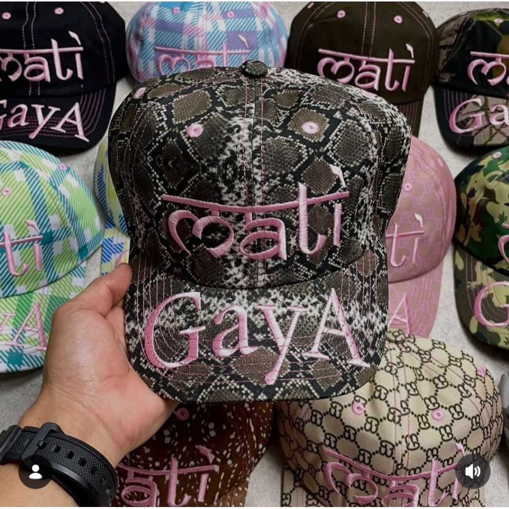 Topi Mati gaya original 100% by bedul