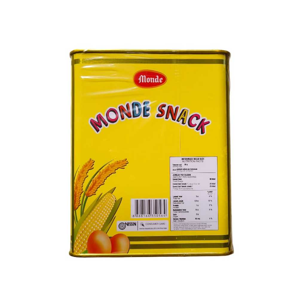1 DUS ISI 6 KALENG MONDE SERENA GOLD 450GRAM / SNACK PREMIUM