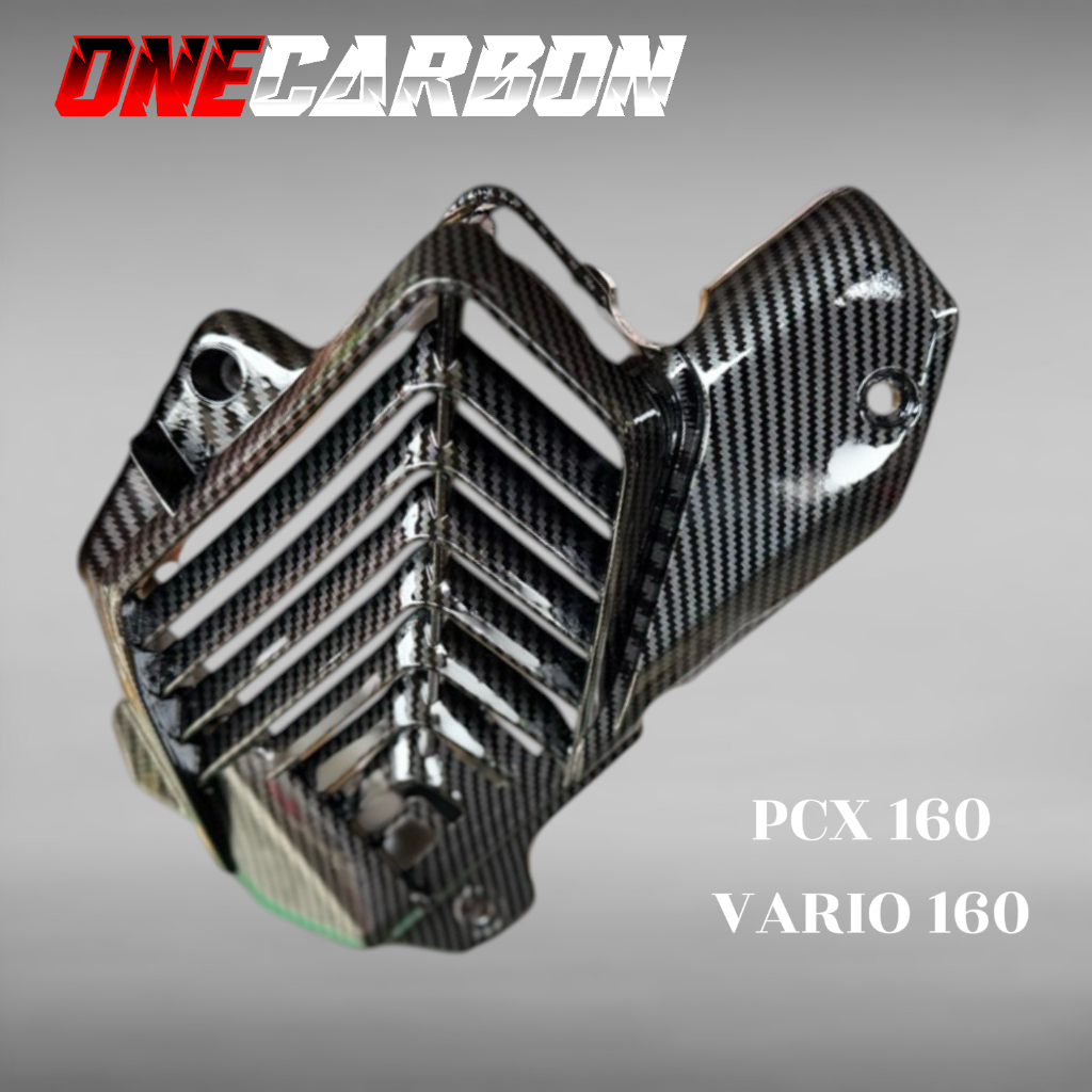 Tutup Radiator PCX 160 Carbon Glosy Tutup Radiator PCX 160 Carbon / Tutup Radiator Vario 160 Carbon 
