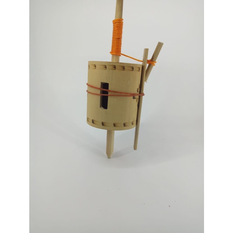 READY PROMO 2.2 Gangsing Bambu / Gasing Bambu Terbaru / Gasing Mainan Tradisional