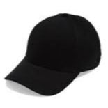 Topi Baseball Hitam Polos Unisex | Topi Pria Wanita | Topi Casual Korea Adjustable