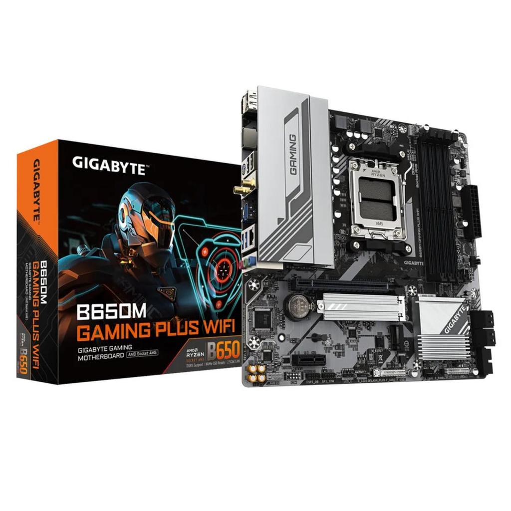 GIGABYTE B650M GAMING PLUS WIFI (Socket AM5, B650)