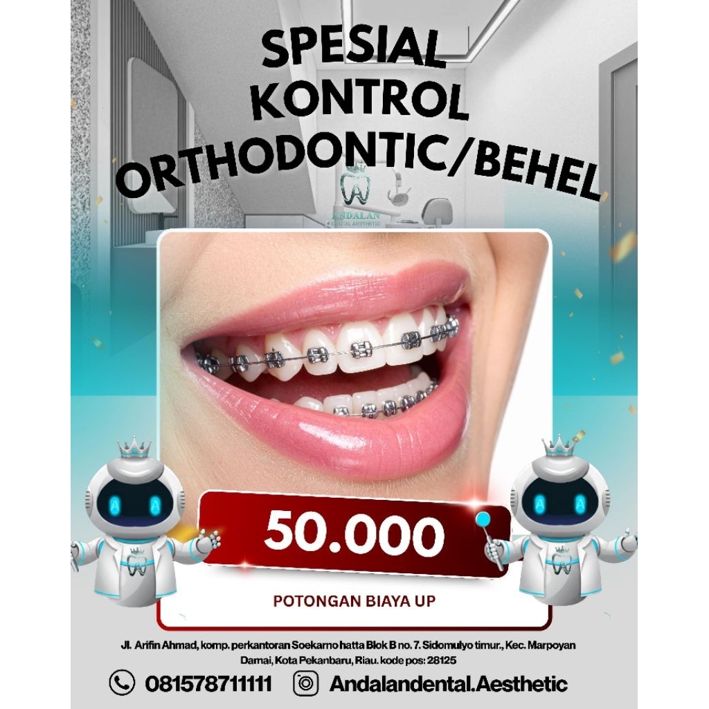 Kontrol Ortodhontic/ Behel Ormco AO