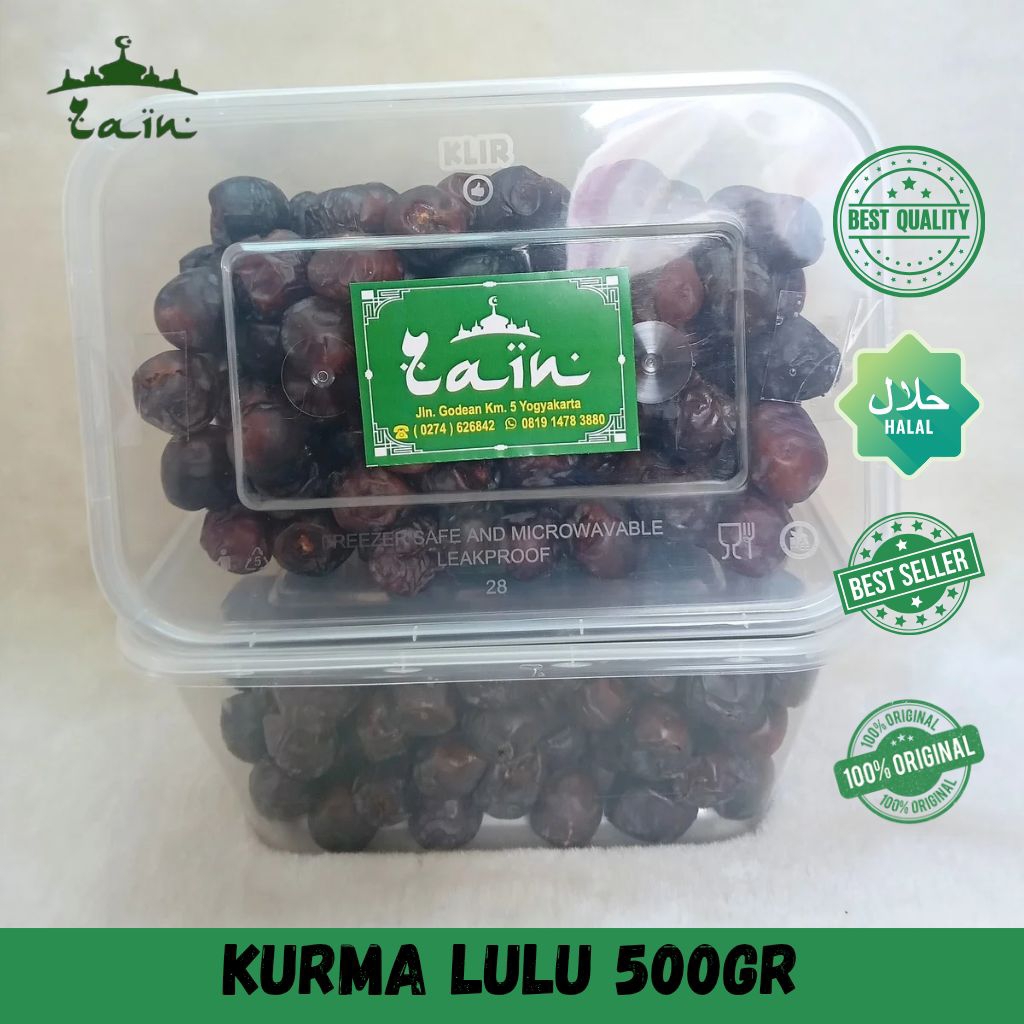 Kurma Lulu 500gr//Kurma Lulu 100%original